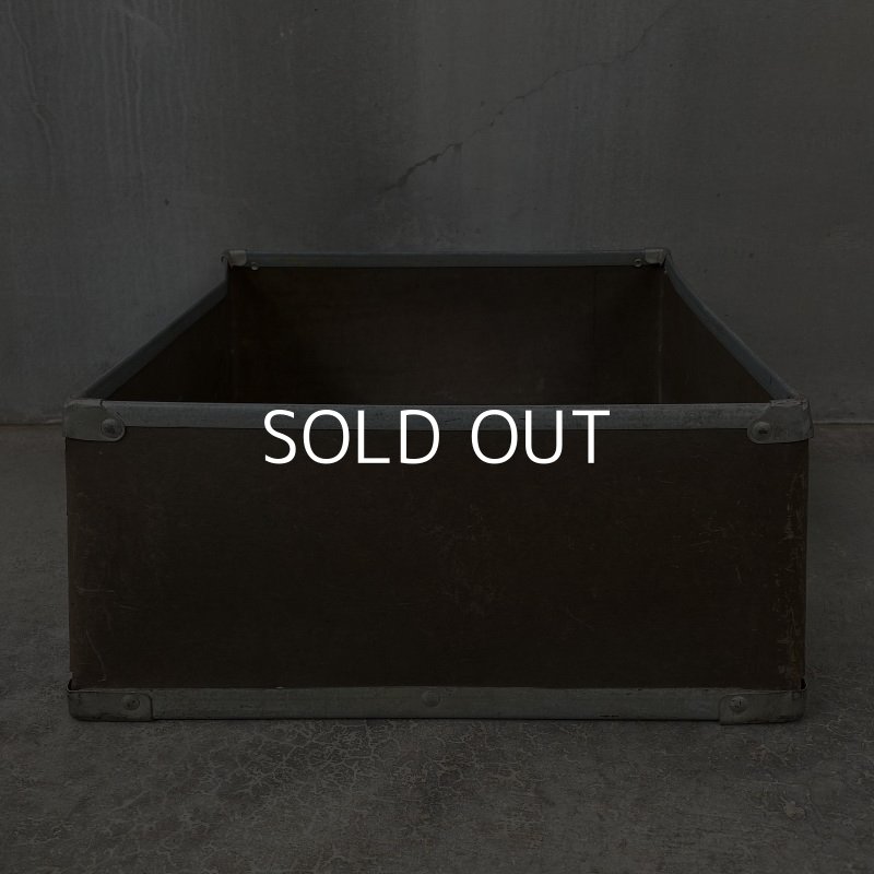 画像4: VINTAGE ANTIQUE FIBER BOX ヴィンテージ アンティーク ファイバー ボックス 箱 アメリカ / インダストリアル 収納 店舗 什器 USA (2)