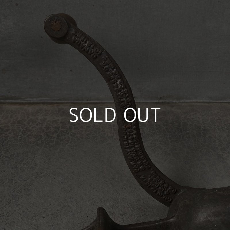 画像6: VINTAGE ANTIQUE FOOD CHOPPER LF&C ヴィンテージ アンティーク フードチョッパー ミートグラインダー アメリカ / インダストリアル キッチン インテリア キャストアイアン 道具 USA