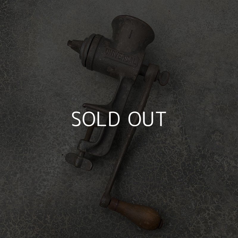 画像3: VINTAGE ANTIQUE FOOD CHOPPER LF&C ヴィンテージ アンティーク フードチョッパー ミートグラインダー アメリカ / インダストリアル キッチン インテリア キャストアイアン 道具 USA