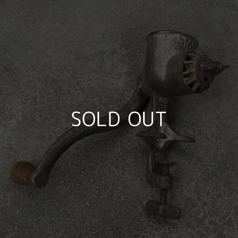 画像4: VINTAGE ANTIQUE FOOD CHOPPER LF&C ヴィンテージ アンティーク フードチョッパー ミートグラインダー アメリカ / インダストリアル キッチン インテリア キャストアイアン 道具 USA