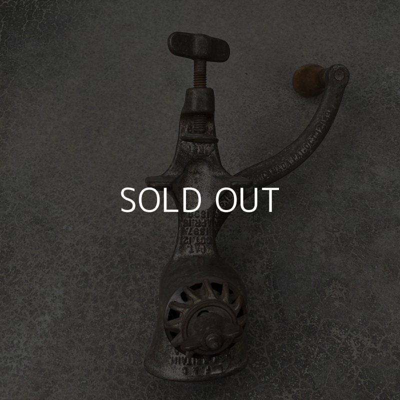 画像5: VINTAGE ANTIQUE FOOD CHOPPER LF&C ヴィンテージ アンティーク フードチョッパー ミートグラインダー アメリカ / インダストリアル キッチン インテリア キャストアイアン 道具 USA