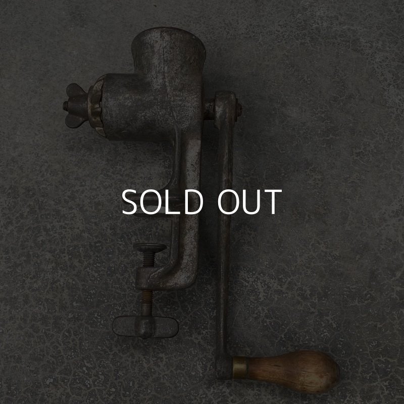 画像3: VINTAGE ANTIQUE FOOD CHOPPER LF&C ヴィンテージ アンティーク フードチョッパー ミートグラインダー アメリカ / インダストリアル キッチン インテリア キャストアイアン 道具 USA