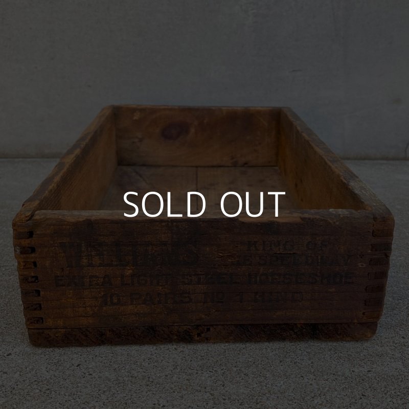 画像4: VINTAGE ANTIQUE WOODBOX WOODCASE THE WILLIAMS DROP FORGING CO. ヴィンテージ アンティーク ウッドボックス ウッドケース 木箱 アメリカ / ディスプレイ 収納 店舗什器 USA