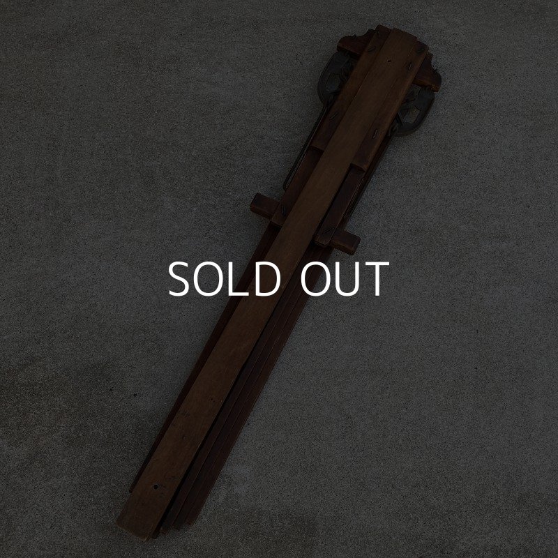 画像3: VINTAGE ANTIQUE DRYING RACK ヴィンテージ アンティーク ドライングラック 洗濯物干し アメリカ / インダストリアル ディスプレイ ウッド フォールディング 店舗什器 USA (1)