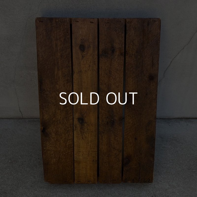 画像7: VINTAGE ANTIQUE WOODBOX WOODCASE EDWARD C GRANDE INC ヴィンテージ アンティーク ウッドボックス ウッドケース 木箱 アメリカ / ディスプレイ 花屋 収納 店舗什器 USA