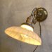 画像10: VINTAGE ANTIQUE LAMP LIGHT WALL LAMP ヴィンテージ アンティーク ライト ウォールランプ ブラケットランプ 照明 アメリカ / 壁付けランプ ミルクガラスシェード 店舗什器 USA (2)