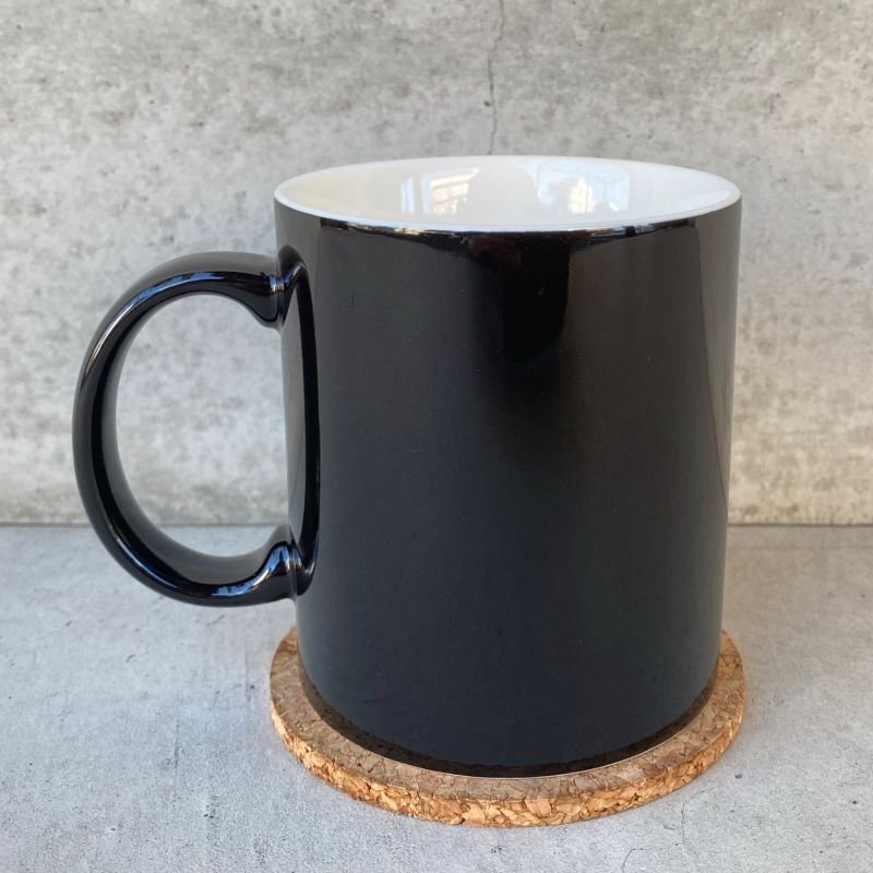 画像3: RUST LEATHER MUG ラストレザー オリジナル マグカップ 食器 黒色