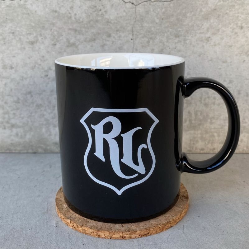 画像2: RUST LEATHER MUG ラストレザー オリジナル マグカップ 食器 黒色