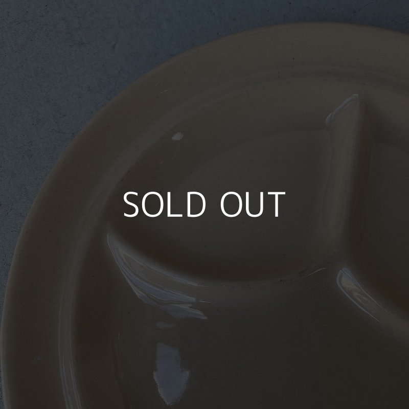 画像4: VINTAGE ANTIQUE TEPCO ヴィンテージ アンティーク テプコ トレー プレート 皿 / アメリカ 陶器 食器 仕切り ダイナー USA  (2)