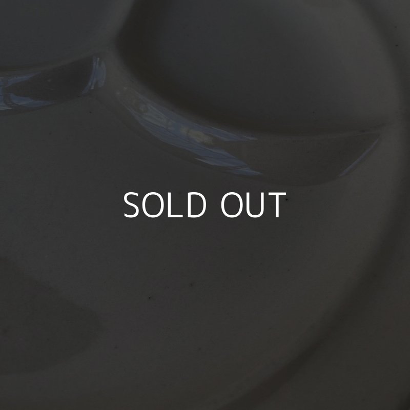 画像4: VINTAGE ANTIQUE TEPCO ヴィンテージ アンティーク テプコ トレー プレート 皿 / アメリカ 陶器 食器 仕切り ダイナ ーUSA  (4)