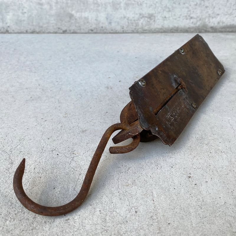 画像3: VINTAGE ANTIQUE COLT&LIBBY SPRING SCALE ヴィンテージ アンティーク スケール アメリカ / インダストリアル 量り 吊り下げ 秤 USA
