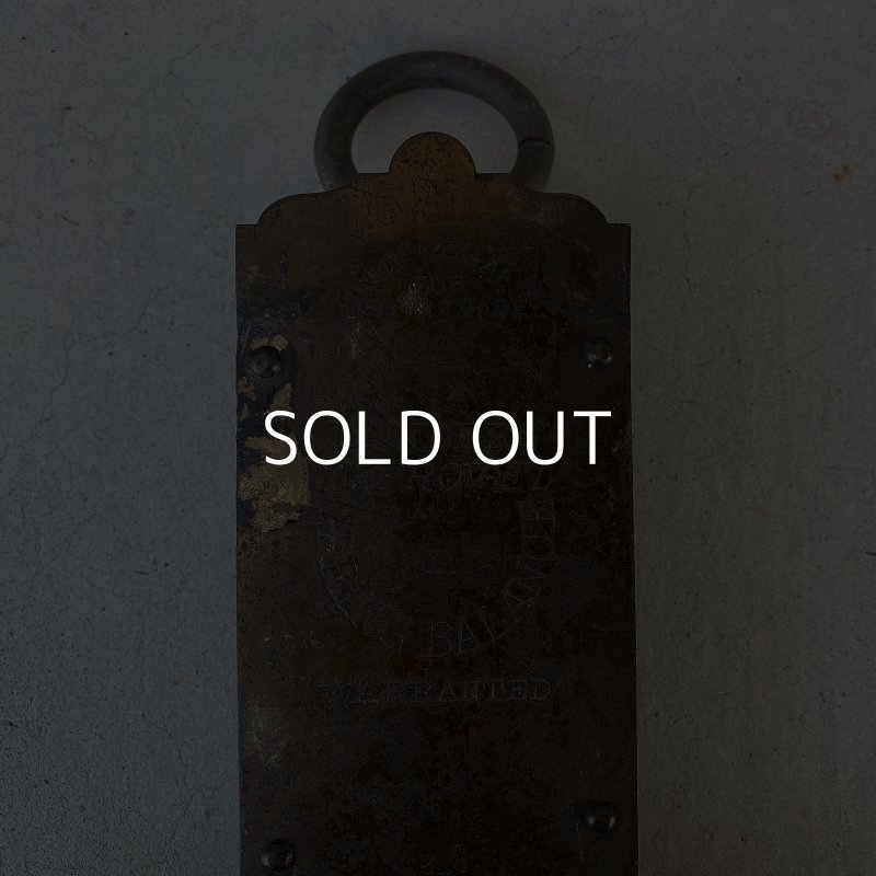 画像4: VINTAGE ANTIQUE LANDERS SPRING SCALE ヴィンテージ アンティーク スケール アメリカ / インダストリアル 量り 吊り下げ 秤 USA