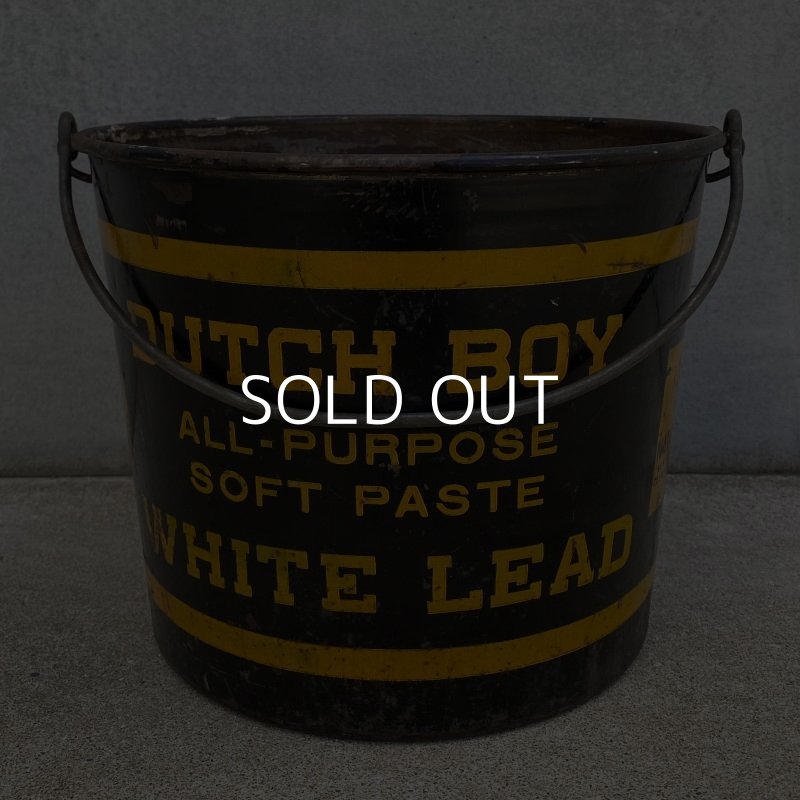 画像3: VINTAGE ANTIQUE DUTCH BOY ヴィンテージ アンティーク ダッチボーイ 缶 ペイント缶 アメリカ / インダストリアル コレクタブル ガレージ ディスプレイ 収納 USA (1)