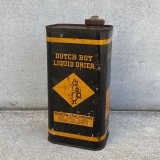 VINTAGE ANTIQUE DUTCH BOY ヴィンテージ アンティーク ダッチボーイ TIN缶 アメリカ / インダストリアル コレクタブル ガレージ オブジェ ディスプレイ USA (3)