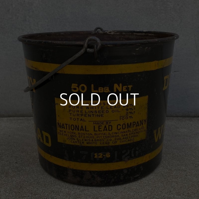 画像4: VINTAGE ANTIQUE DUTCH BOY ヴィンテージ アンティーク ダッチボーイ 缶 ペイント缶 アメリカ / インダストリアル コレクタブル ガレージ ディスプレイ 収納 USA (1)