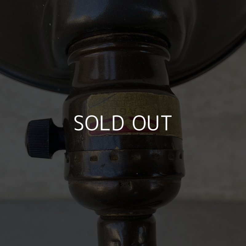 画像7: VINTAGE DESKLAMP EAGLE ヴィンテージ デスクランプ イーグル デスクライト スタンドライト 卓上ライト アメリカ / インダストリアル グースネック 照明 工業用 USA (1)