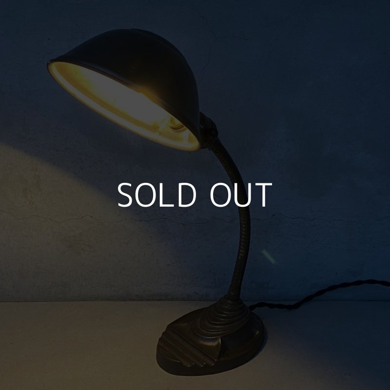 画像11: VINTAGE DESKLAMP EAGLE ヴィンテージ デスクランプ イーグル デスクライト スタンドライト 卓上ライト アメリカ / インダストリアル グースネック 照明 工業用 USA (1)