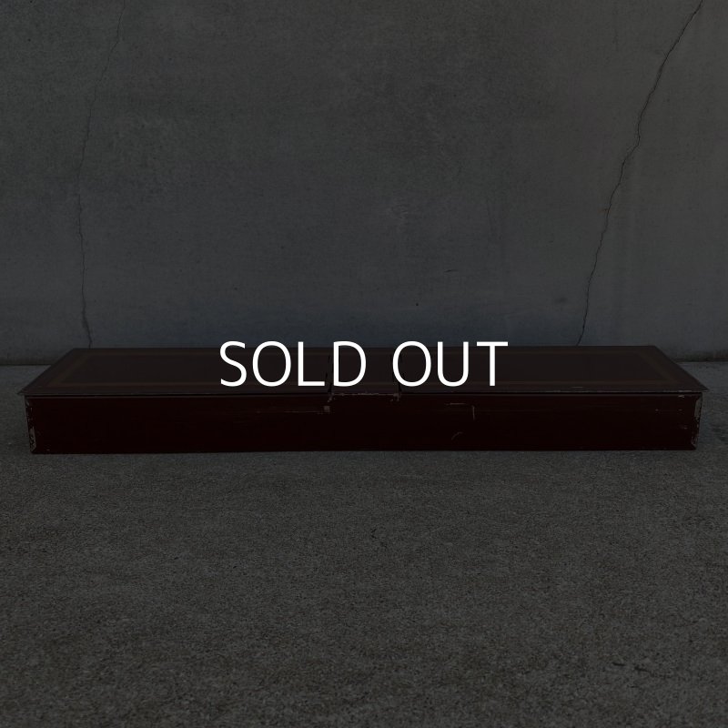 画像5: VINTAGE ANTIQUE SAFETYBOX ヴィンテージ アンティーク セイフティボックス アメリカ / インテリア ディスプレイ ボルドー ケース 貸金庫 収納 小物入れ 箱 店舗什器 USA (1)