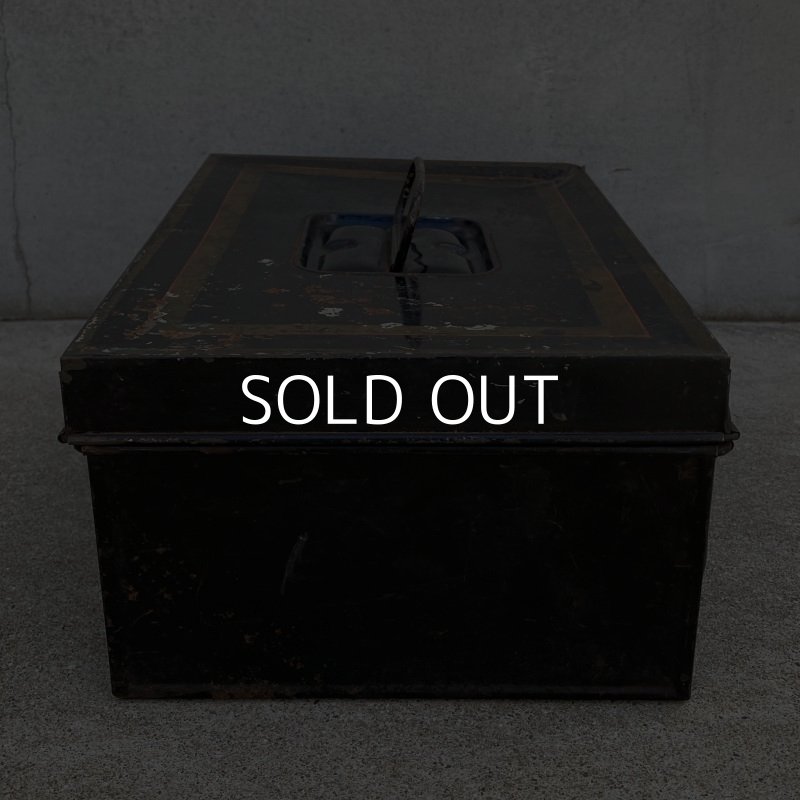 画像5: VINTAGE ANTIQUE SAFETY BOX ヴィンテージ アンティーク セイフティボックス アメリカ / インテリア ディスプレイ  ブラック 黒色 金庫 収納 小物入れ 箱 店舗什器 USA