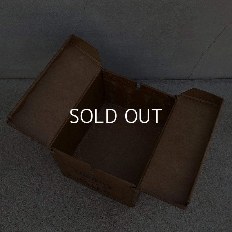 画像8: VINTAGE ANTIQUE DEAN MILK CO. BOX ヴィンテージ アンティーク ボックス 箱 アメリカ / ディスプレイ インテリア 店舗什器 企業物 運搬用 USA