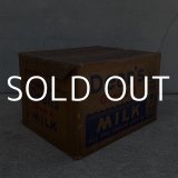 VINTAGE ANTIQUE DEAN MILK CO. BOX ヴィンテージ アンティーク ボックス 箱 アメリカ / ディスプレイ インテリア 店舗什器 企業物 運搬用 USA