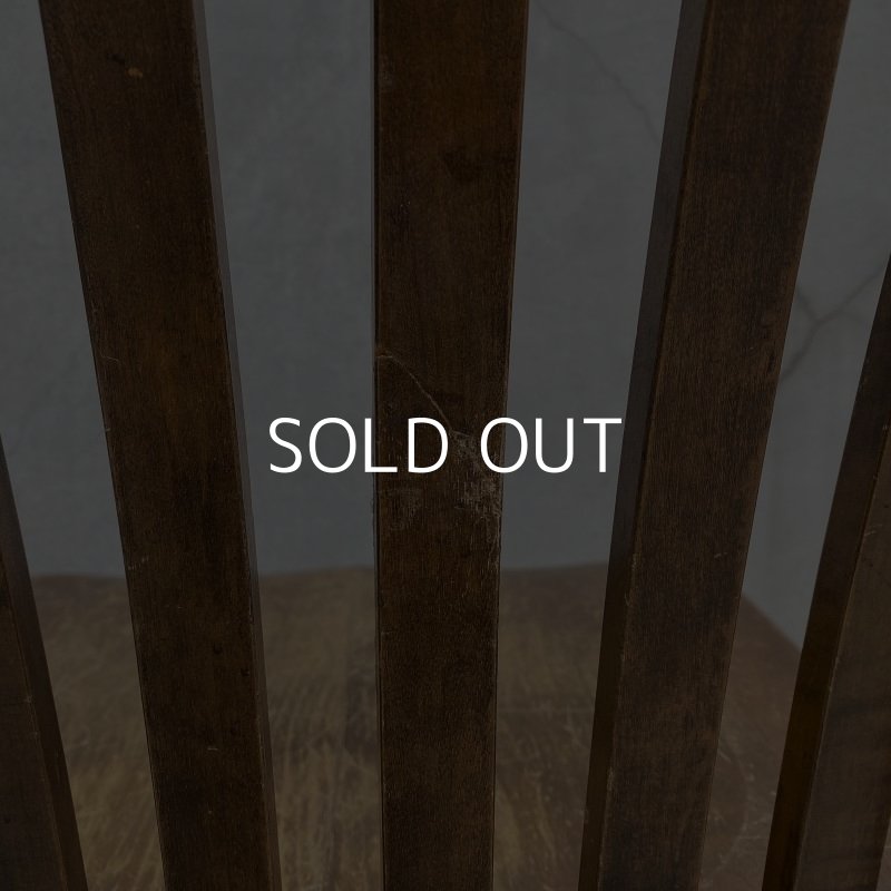 画像7: VINTAGE ANTIQUE ヴィンテージ アンティーク 椅子 アメリカ / チェア インダストリアル ウッド 回転椅子 家具 木製 店舗 什器 USA (2)