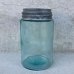 画像2: VINTAGE ANTIQUE SWAY ZEE'S MASON JAR ヴィンテージ アンティーク  メイソンジャー ガラス瓶 アメリカ / 小物入れ 店舗什器 USA (2)