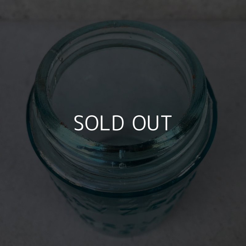 画像5: VINTAGE ANTIQUE SWAY ZEE'S MASON JAR ヴィンテージ アンティーク  メイソンジャー ガラス瓶 アメリカ / 小物入れ 店舗什器 USA