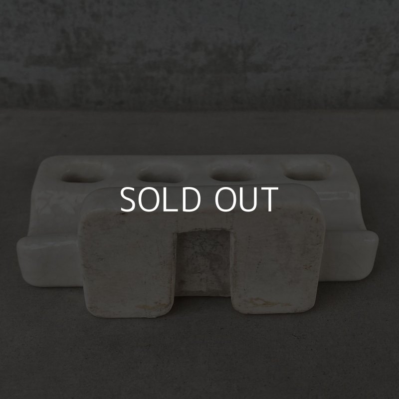 画像3: VINTAGE ANTIQUE TOOTHBRUSH HOLDER ヴィンテージ アンティーク トゥースブラシホルダー 歯ブラシホルダー アメリカ / インテリア 洗面台 雑貨 陶器 USA