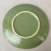 画像2: VINTAGE ANTIQUE HULL ヴィンテージ アンティーク ハル ポタリー アボカド グリーン プレート 皿 陶器 / アメリカ  トレー 食器 緑色 USA (5) (2)