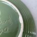 画像4: VINTAGE ANTIQUE HULL ヴィンテージ アンティーク ハル ポタリー アボカド グリーン プレート 皿 陶器 / アメリカ  トレー 食器 緑色 USA (3) (4)