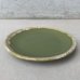 画像3: VINTAGE ANTIQUE HULL ヴィンテージ アンティーク ハル ポタリー アボカド グリーン プレート 皿 陶器 / アメリカ  トレー 食器 緑色 USA (3) (3)