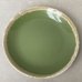 画像1: VINTAGE ANTIQUE HULL ヴィンテージ アンティーク ハル ポタリー アボカド グリーン プレート 皿 陶器 / アメリカ  トレー 食器 丸皿 大 緑色 USA (6) (1)