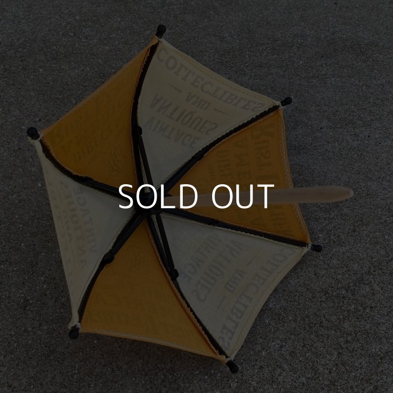 画像7: RUST LEATHER ORIGINAL UMBRELLA ラストレザー オリジナル ミニチュアアンブレラ 傘 コレクタブル アドバタイジングアンブレラ オブジェ 置物