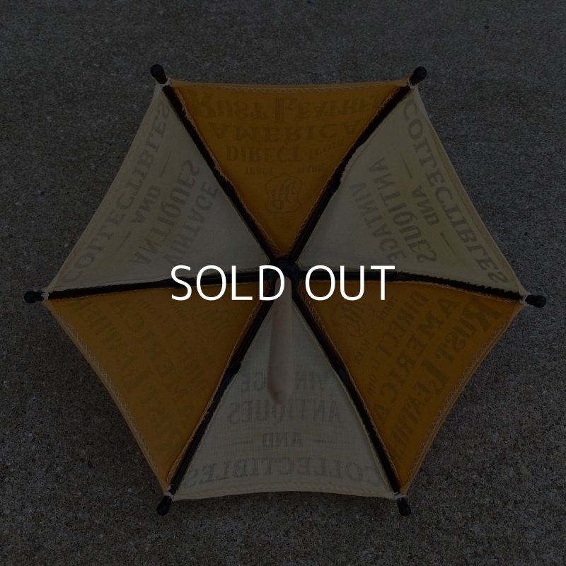 画像6: RUST LEATHER ORIGINAL UMBRELLA ラストレザー オリジナル ミニチュアアンブレラ 傘 コレクタブル アドバタイジングアンブレラ オブジェ 置物