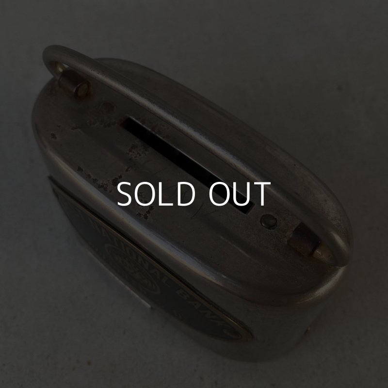 画像6: VINTAGE ANTIQUE FIRST NATIONAL BANK COIN BANK ヴィンテージ アンティーク コインバンク 貯金箱 アメリカ / コレクタブル オブジェ インテリア ノベルティー 銀行 USA (2)