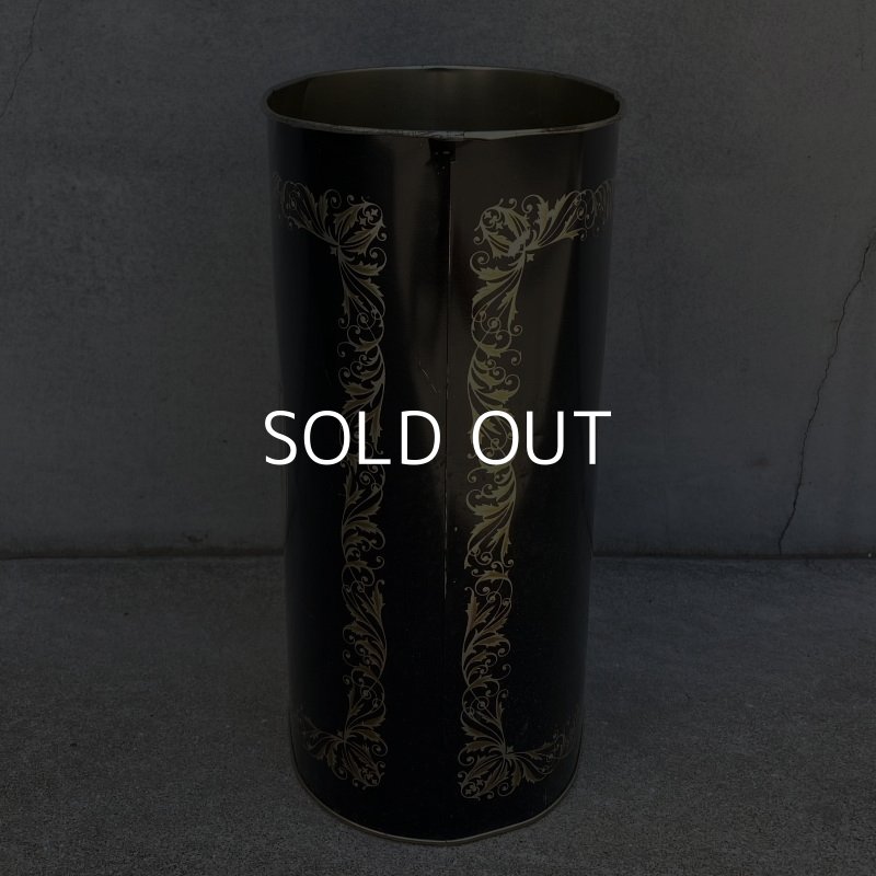 画像4: VINTAGE ANTIQUE CHEINCO SINGER SEWING MACHINE GARBAGE CAN ヴィンテージ アンティーク シンガー 缶 ゴミ箱 / アメリカ コレクタブル 収納 USA