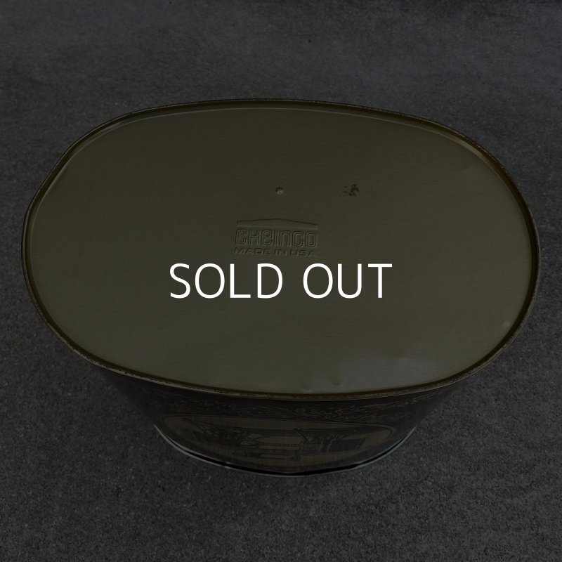 画像6: VINTAGE ANTIQUE CHEINCO SINGER SEWING MACHINE GARBAGE CAN ヴィンテージ アンティーク シンガー 缶 ゴミ箱 / アメリカ コレクタブル 収納 USA