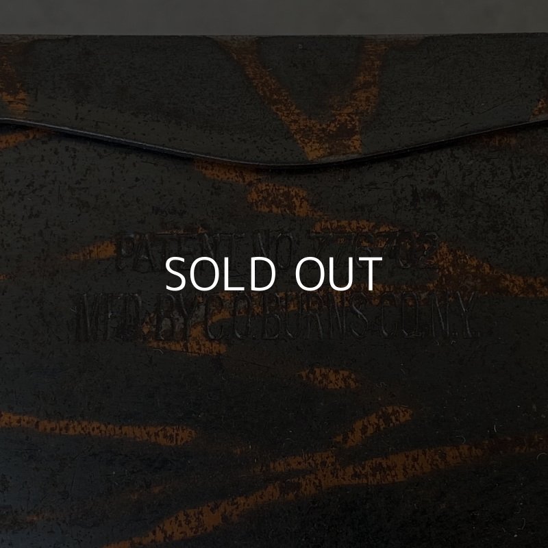 画像8: VINTAGE ANTIQUE  BURNS CO.NY COINBANK JAPANNED ヴィンテージ アンティーク コインバンク ジャパンド ジャパンカラー アメリカ / コレクタブル 貯金箱 オブジェ USA