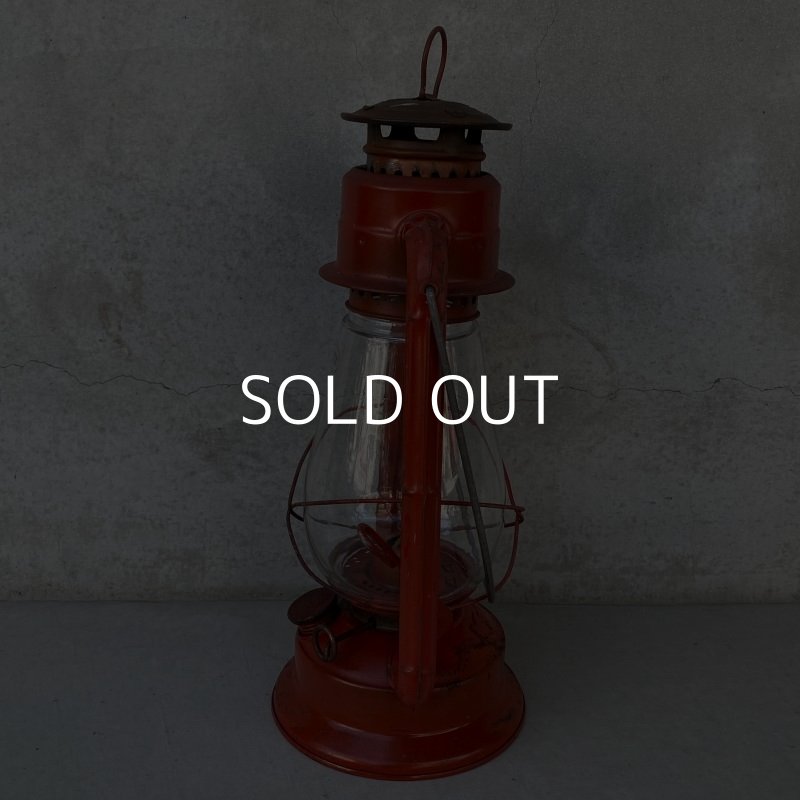 画像4: VINTAGE ANTIQUE DIETZ LANTERN ヴィンテージ アンティーク デイツ ランタン オイルランプ アメリカ / ハリケーンランタン 赤色 キャンプ アウトドア 