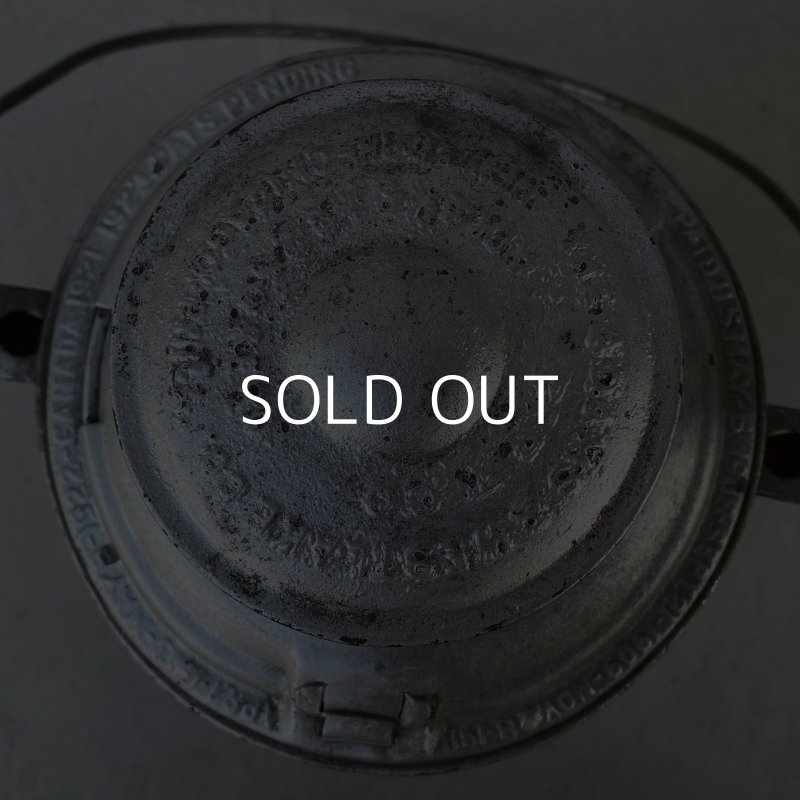 画像5: VINTAGE ANTIQUE ADLAKE 250 RAILROAD LANTERN ヴィンテージ アンティーク アドレイク ランタン オイルランプ アメリカ / レイルロードランタン レッドグローブ 赤色 キャンプ アウトドア USA  (6)