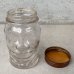 画像7: VINTAGE ANTIQUE SPOTLIGHT GLASS FIGURAL BOTTLE JAR ヴィンテージ アンティーク グラス ジャー アメリカ / コレクタブル 瓶 ボトル ガラス オブジェ アロマ USA