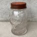 画像4: VINTAGE ANTIQUE SPOTLIGHT GLASS FIGURAL BOTTLE JAR ヴィンテージ アンティーク グラス ジャー アメリカ / コレクタブル 瓶 ボトル ガラス オブジェ アロマ USA