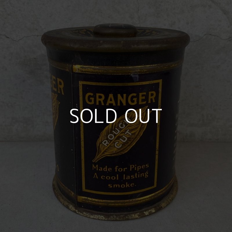 画像4: VINTAGE ANTIQUE LIGGETT&MYERS TOBACCO CO. GRANGER TIN CAN ヴィンテージ アンティーク 煙草 ティン 缶 アメリカ / アドバタイジング たばこ入れ 小物入れ 収納 雑貨 USA