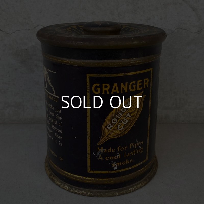 画像3: VINTAGE ANTIQUE LIGGETT&MYERS TOBACCO CO. GRANGER TIN CAN ヴィンテージ アンティーク 煙草 ティン 缶 アメリカ / アドバタイジング たばこ入れ 小物入れ 収納 雑貨 USA