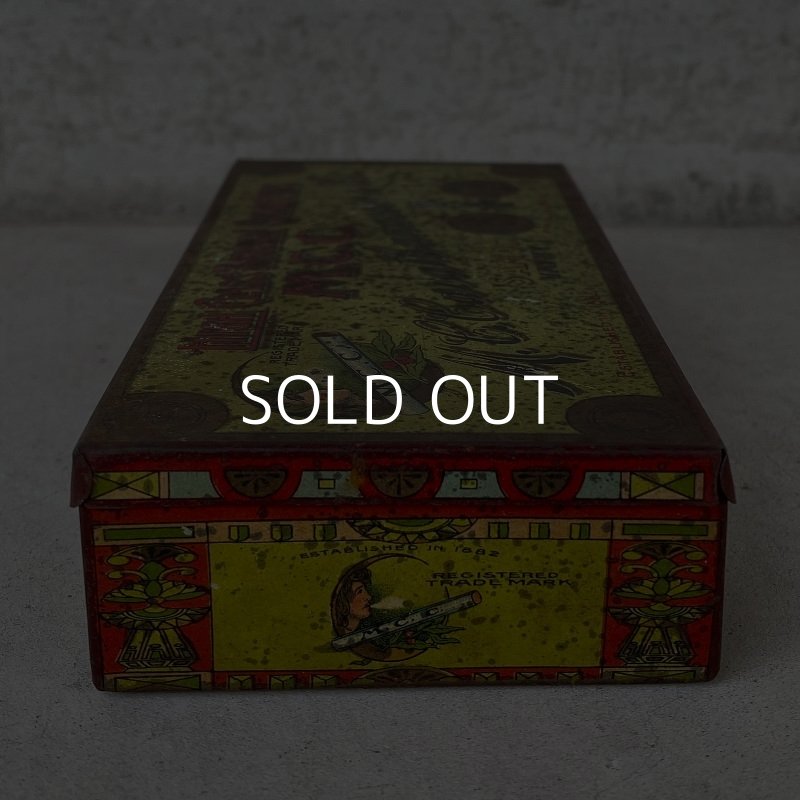 画像4: VINTAGE ANTIQUE M.C.C. TOBACCO TIN CAN ヴィンテージ アンティーク 煙草 ティン 缶 アメリカ / アドバタイジング たばこ入れ 小物入れ 収納 雑貨 USA