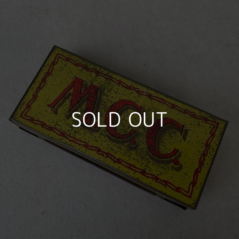 画像7: VINTAGE ANTIQUE M.C.C. TOBACCO TIN CAN ヴィンテージ アンティーク 煙草 ティン 缶 アメリカ / アドバタイジング たばこ入れ 小物入れ 収納 雑貨 USA