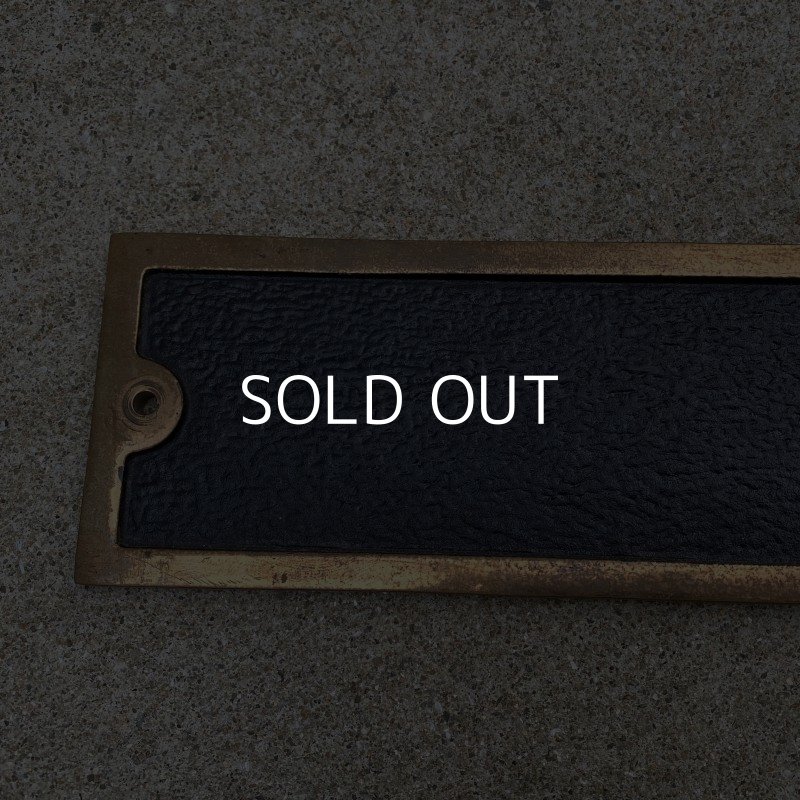 画像5: VINTAGE ANTIQUE SOLLER PLATE SIGN ヴィンテージ アンティーク プレート 看板  アメリカ / インダストリアル  インテリア 店舗什器 壁掛け USA