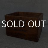 VINTAGE ANTIQUE R.E.LEE WOOD CRATE WOOD BOX ヴィンテージ アンティーク ウッドボックス 木箱 アメリカ / インダストリアル 収納 店舗什器 USA (2)