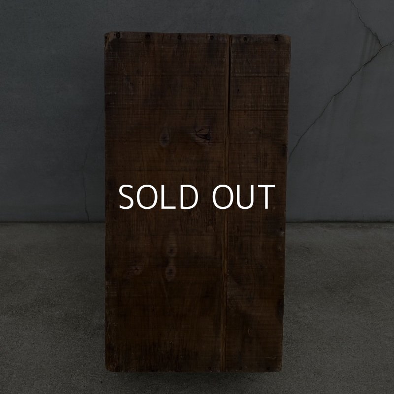 画像7: VINTAGE ANTIQUE HERCULES WOOD CRATE WOOD BOX ヴィンテージ アンティーク ウッドボックス 木箱 アメリカ / インダストリアル 収納 店舗什器 USA (1)